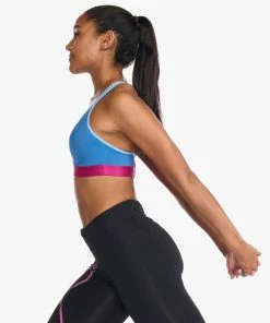 2XU - Light Speed High Impact Bra - Women's - Starling/Festival 10 2XU - Light Speed High Impact Bra - Women's - Starling/Festival -comfyballs-shop WR6214a SRL FTV 06 65165.1652691085