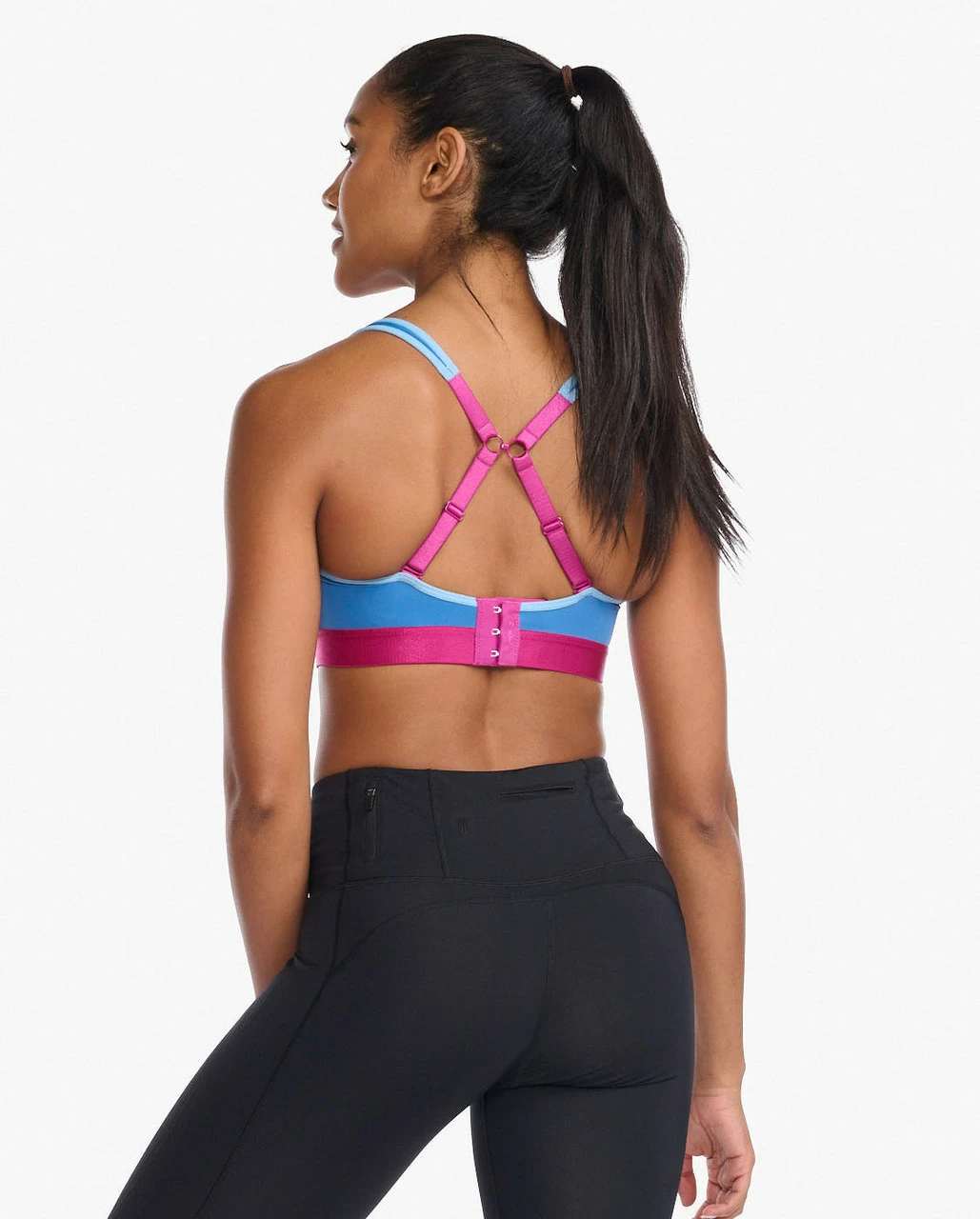 2XU - Light Speed High Impact Bra - Women's - Starling/Festival 6 2XU - Light Speed High Impact Bra - Women's - Starling/Festival - Image 6