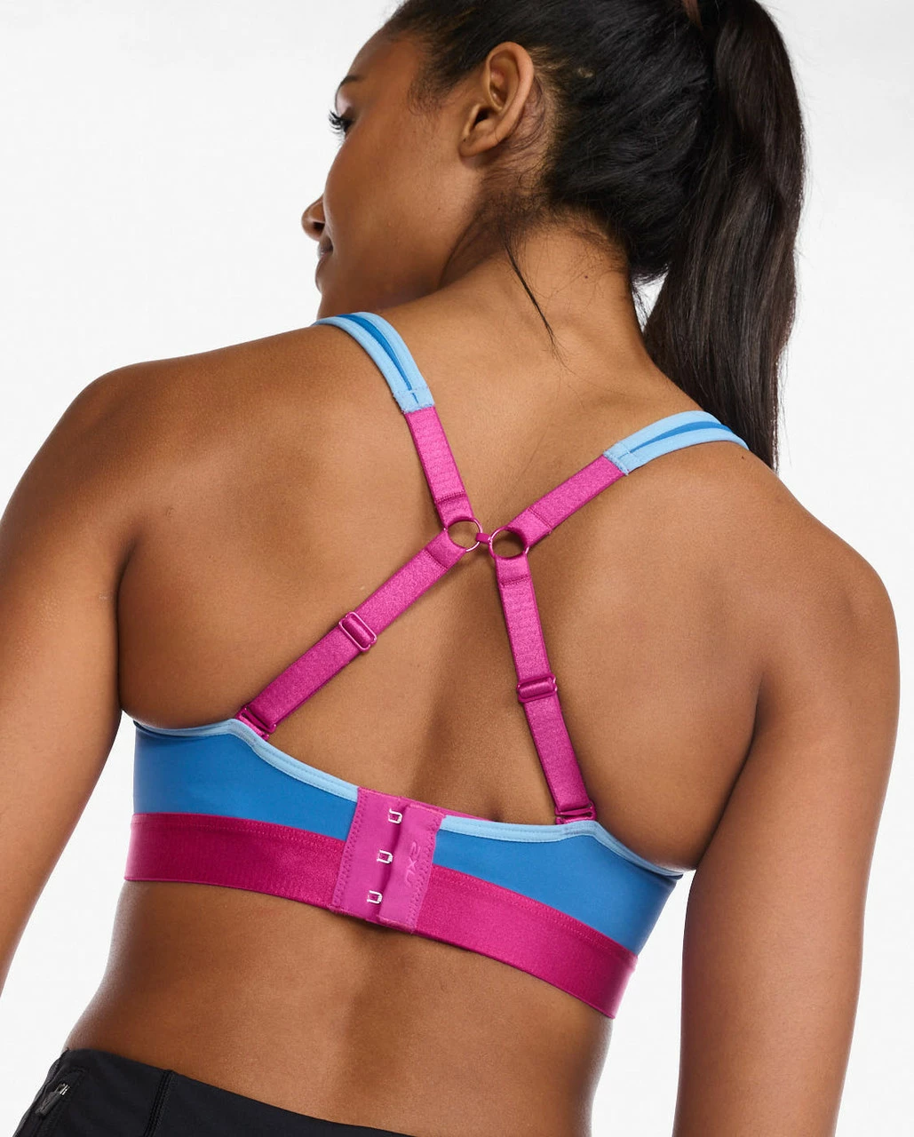 2XU - Light Speed High Impact Bra - Women's - Starling/Festival 5 2XU - Light Speed High Impact Bra - Women's - Starling/Festival - Image 5