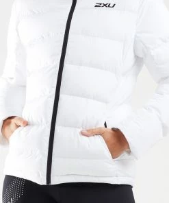 2XU - Women's UTILITY Insulation Jacket - White/Black - Autumn/Winter