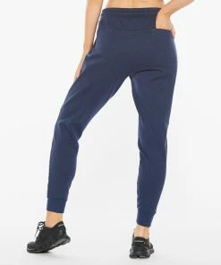 2XU - Commute Trackpant - Women's - Navy Marle/Black