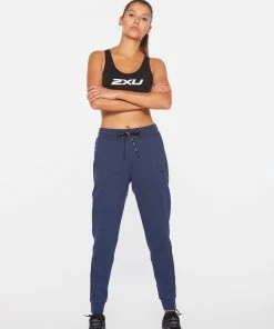 2XU - Commute Trackpant - Women's - Navy Marle/Black 55 2XU - Commute Trackpant - Women's - Navy Marle/Black -comfyballs-shop WR6291b NVM BLK 03 2 70456.1620836709