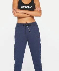 2XU - Commute Trackpant - Women's - Navy Marle/Black 43 2XU - Commute Trackpant - Women's - Navy Marle/Black -comfyballs-shop WR6291b NVM BLK 03 10444.1620836709