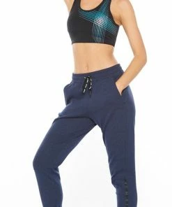 2XU - Commute Trackpant - Women's - Navy Marle/Black 46 2XU - Commute Trackpant - Women's - Navy Marle/Black -comfyballs-shop WR6291b NVM BLK 04 4 79215.1620836709