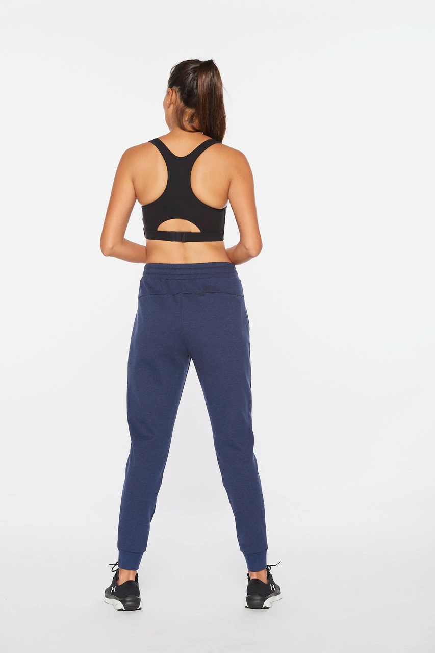 2XU - Commute Trackpant - Women's - Navy Marle/Black 21 2XU - Commute Trackpant - Women's - Navy Marle/Black - Image 21