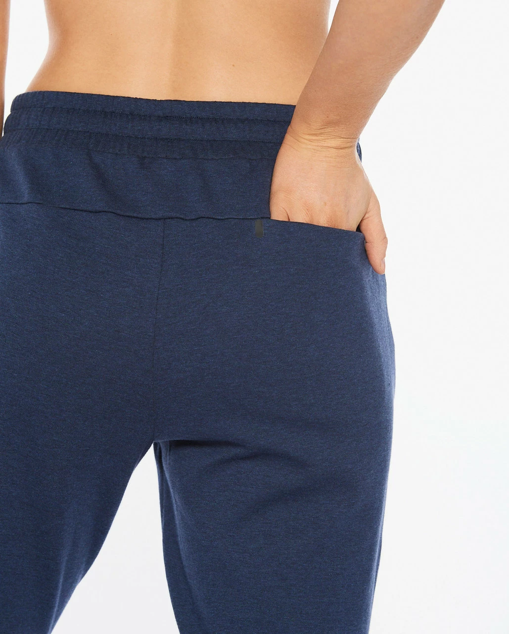 2XU - Commute Trackpant - Women's - Navy Marle/Black 22 2XU - Commute Trackpant - Women's - Navy Marle/Black - Image 22