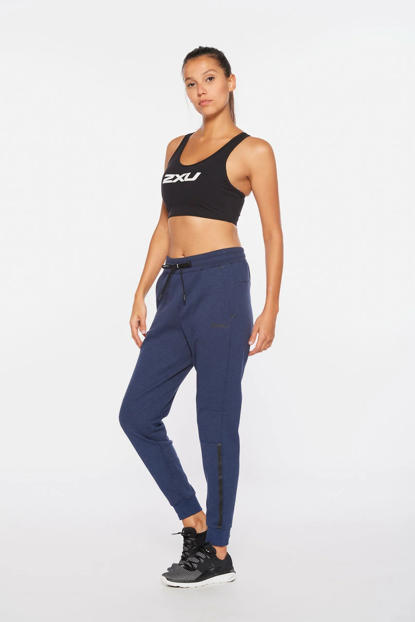 2XU - Commute Trackpant - Women's - Navy Marle/Black 32 2XU - Commute Trackpant - Women's - Navy Marle/Black - Image 32