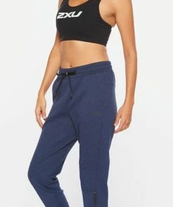 2XU - Commute Trackpant - Women's - Navy Marle/Black 58 2XU - Commute Trackpant - Women's - Navy Marle/Black -comfyballs-shop WR6291b NVM BLK 07 12408.1620836709