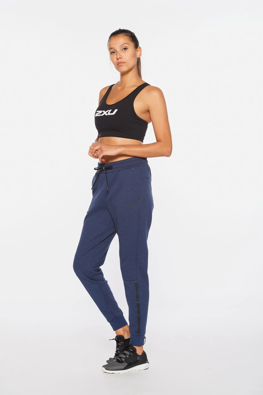 2XU - Commute Trackpant - Women's - Navy Marle/Black 30 2XU - Commute Trackpant - Women's - Navy Marle/Black - Image 30