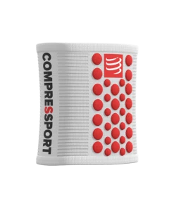 Compressport - Sweatbands 3D.Dots - Unisex - White/Red