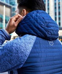 Zone 3 Zone3 - Men's Hybrid Puffa Quilted Jacket - Autumn/Winter -comfyballs-shop Zone3 Compression Mens Outwear Hybrid Puffa 05 crop 2000x 91346.1671726105