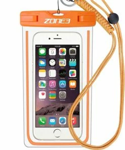 Zone 3 Zone3 - Waterproof Phone Pouch - Clear/Orange - 2023