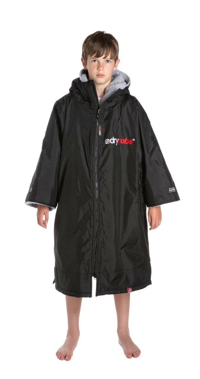 Dryrobe - Advance Short Sleeve Changing Robe - Kids 10-14 4 Dryrobe - Advance Short Sleeve Changing Robe - Kids 10-14 - Image 4