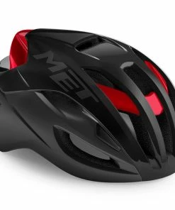 MET - My21 Rivale Cycling Helmet - Black/Red