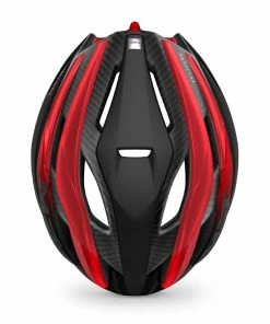 MET - My21 Trenta 3K Cycle Helmet - Carbon Black/Red -comfyballs-shop trenta 3k carbon cycling helmet RN1 top 60855.1629284483