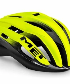MET - My21 Trenta MIPS Road Cycling Helmet - Black/Yellow