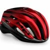 MET - My21 Trenta MIPS Road Cycling Helmet - Black/Red