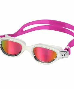 Zone 3 Zone3 - Venator-X Goggles - White/Silver, Polarising Revo Pink Lenses - 2023