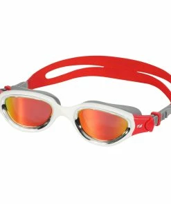 Zone 3 Zone3 - Venator-X Goggles - Silver/White/Red - Polarising Revo Red Lenses - 2023
