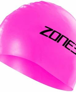 Zone 3 Zone3 - 2023 - Silicone Swim Cap -comfyballs-shop zone3 silicone swim cap pink web 97509.1671806216